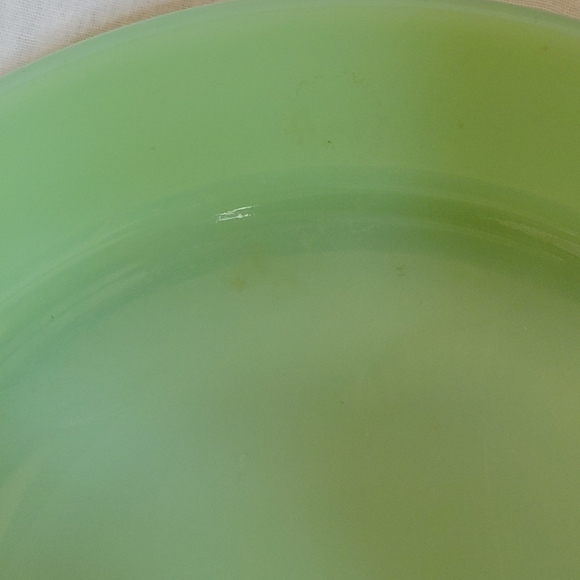 VTG Fire King Jadeite | 2 Bread & Butter Plates | 6.75" - Picture 5 of 7